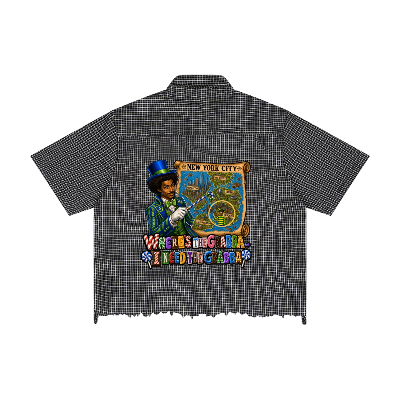 “WTGINTG” Boxy Shirt - Image 2