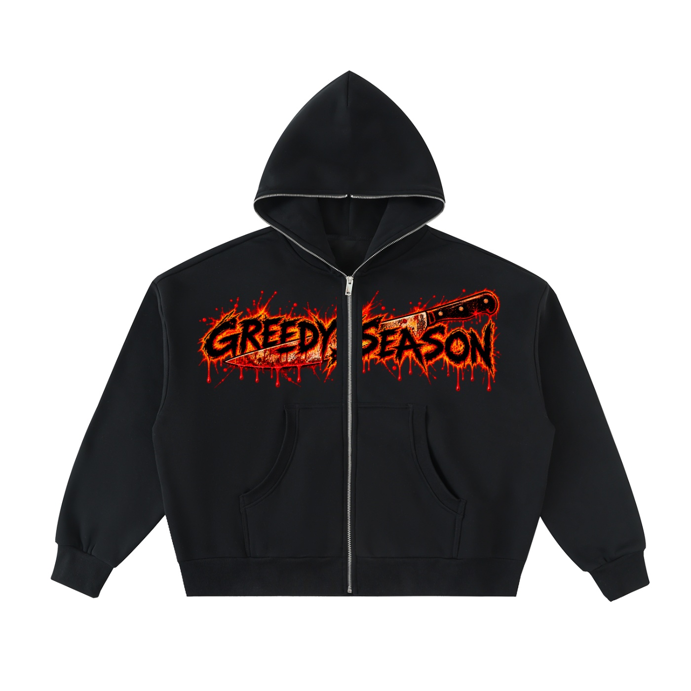 GREEDYSEASON FINAL CUT (Fleeced Hoodie)