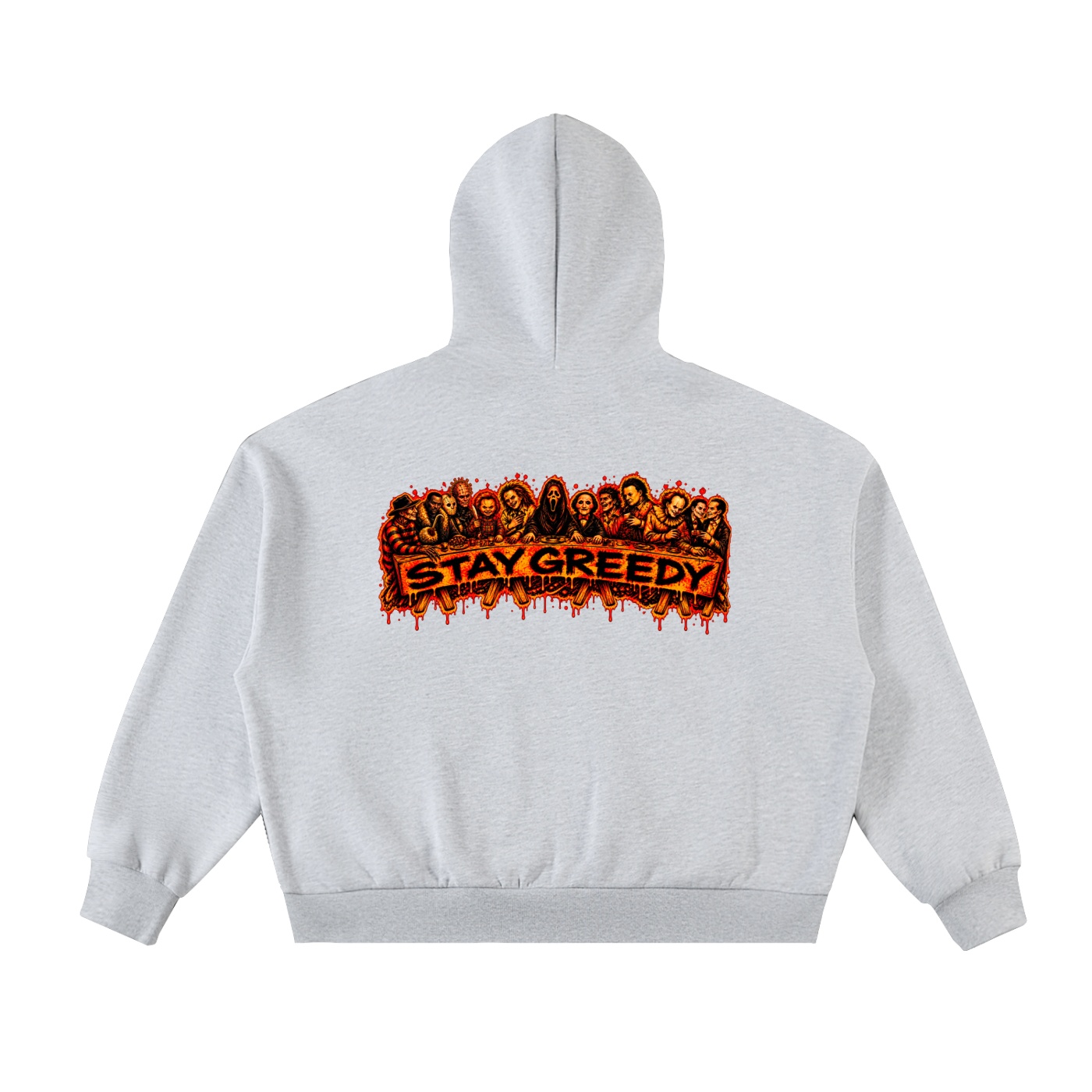 GREEDYSEASON FINAL CUT (Fleeced Hoodie) - Image 6