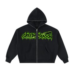 GREEDYSEASON FINAL CUT(Fleeced  Hoodie)