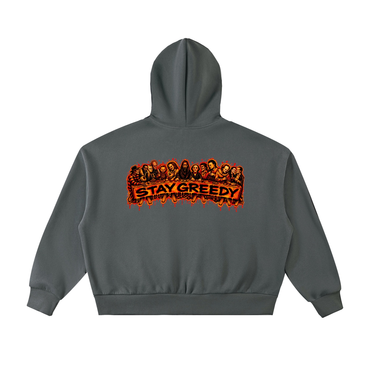 GREEDYSEASON FINAL CUT (Fleeced Hoodie) - Image 4