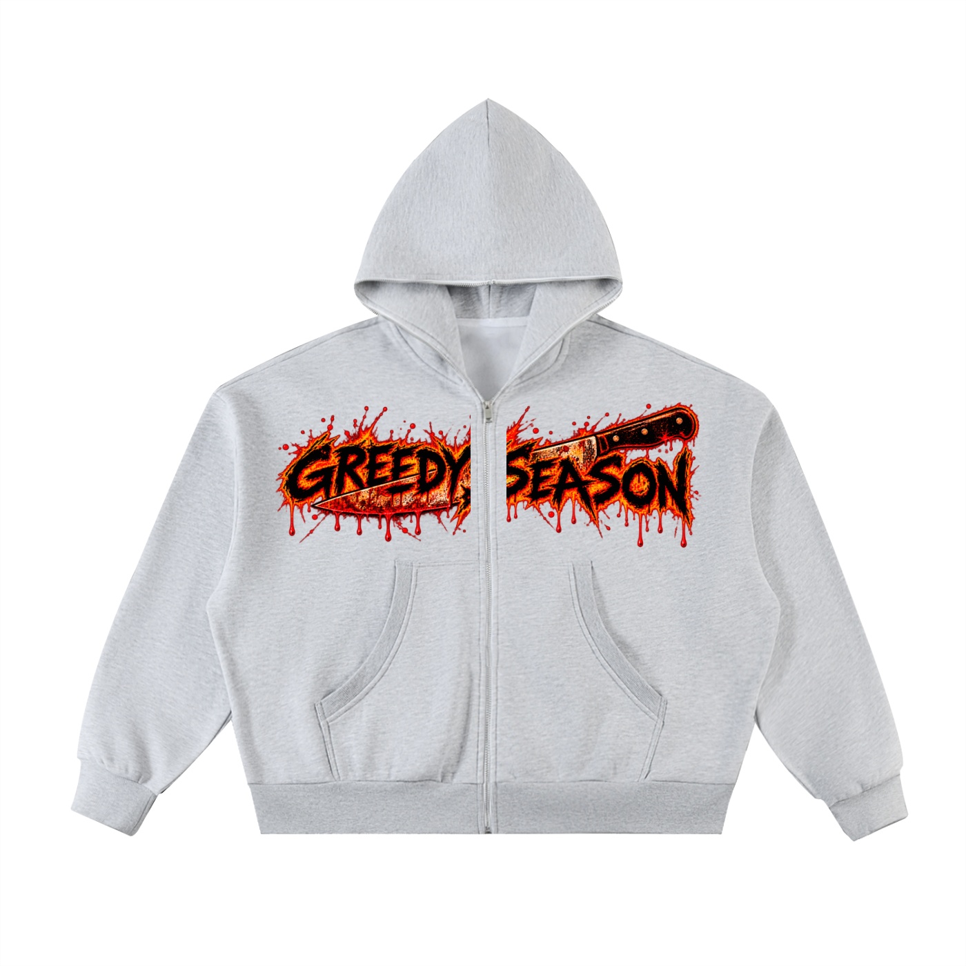 GREEDYSEASON FINAL CUT (Fleeced Hoodie) - Image 5