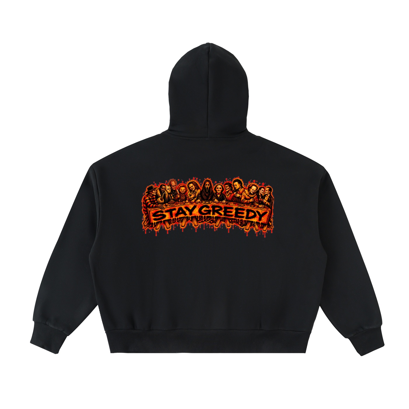 GREEDYSEASON FINAL CUT (Fleeced Hoodie) - Image 2