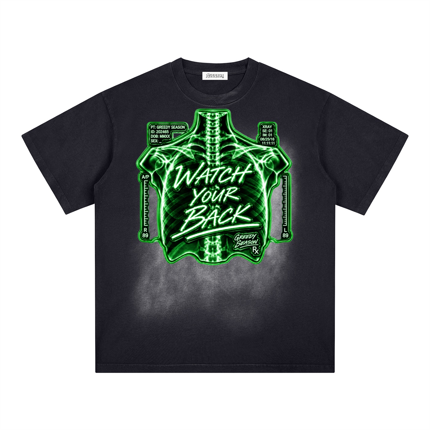 Watch your back (T-shirt Green)